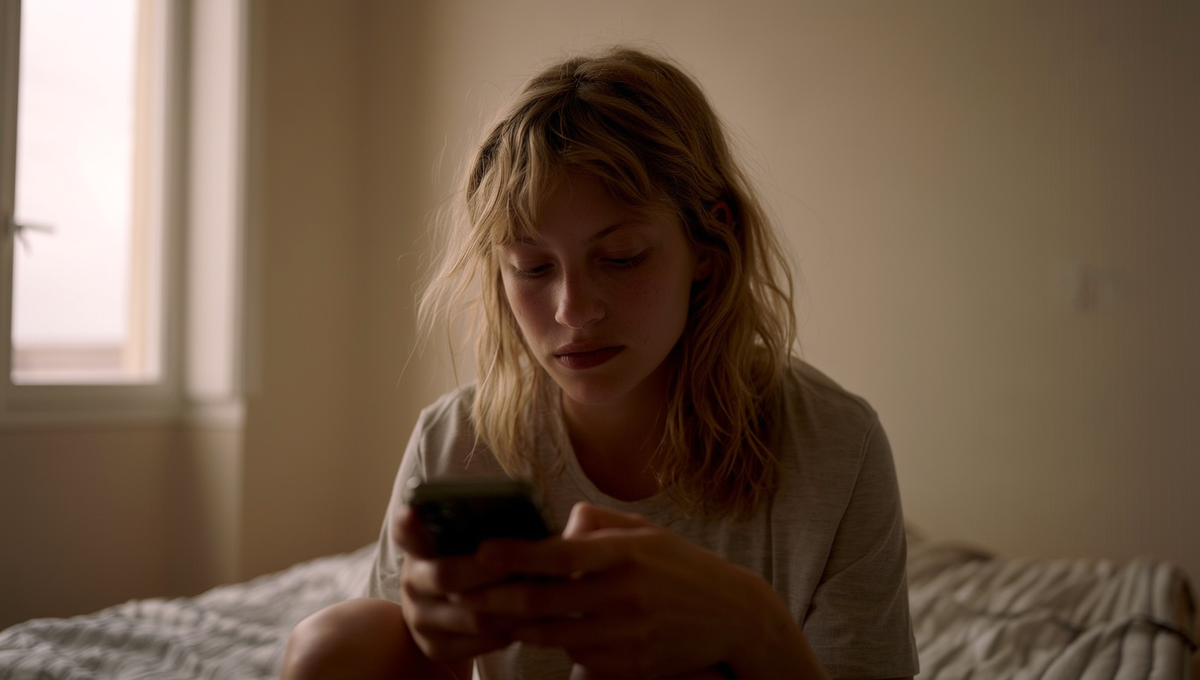 Иногда один непрочитанный экран решает, каким будет весь день… 📱💔