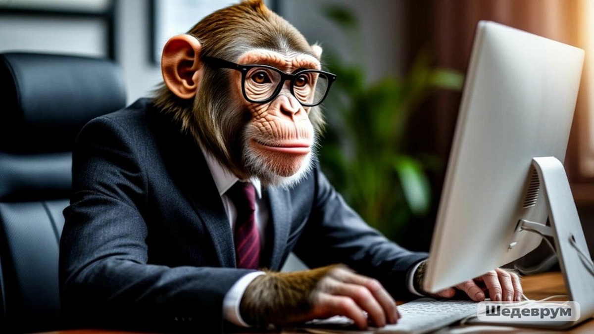 Так о чём на самом деле говорит ««теорема о бесконечных обезьянах», в которой рано или поздно можно написать шедевр Шекспира? О том, что «почти наверняка» – это не то же самое, что «скоро» или «в обозримом будущем»!