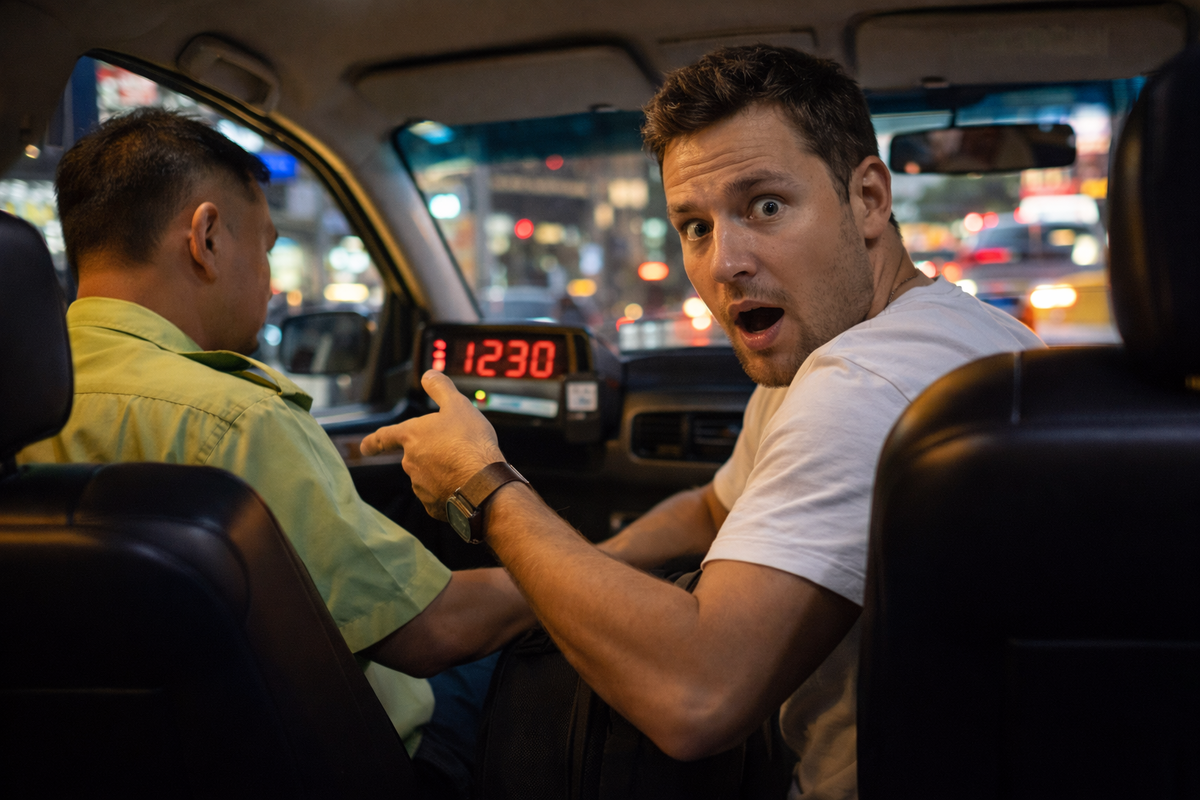 Официальное такси от аэропорта будет дороже, чем через Bolt