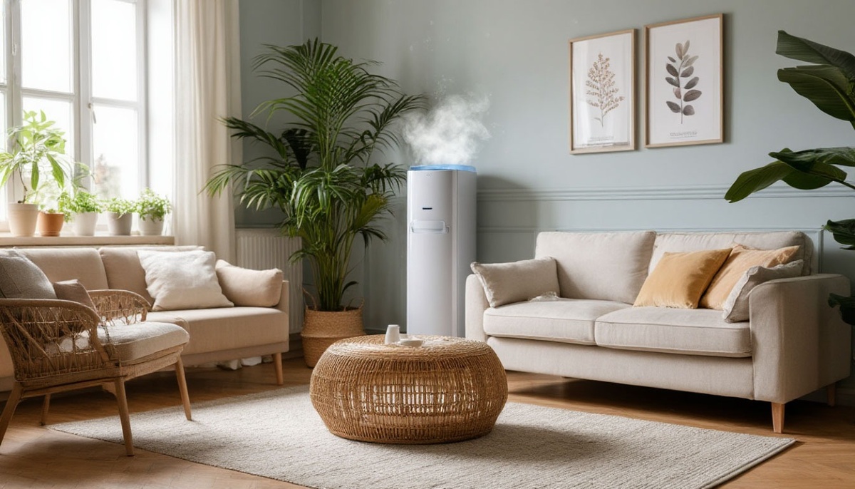 Очистка комнаты с увлажнителем воздуха
