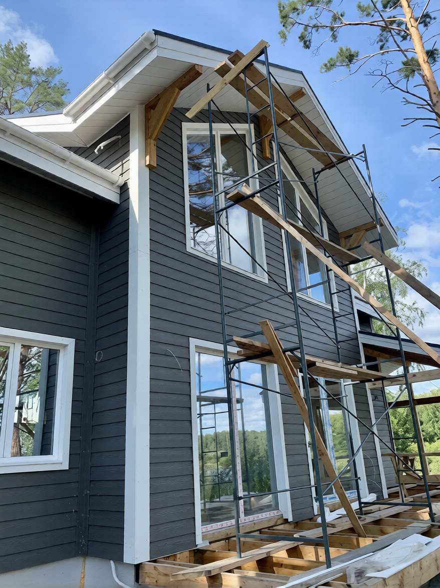 Фиброцементный сайдинг РосПлита "Лес8"