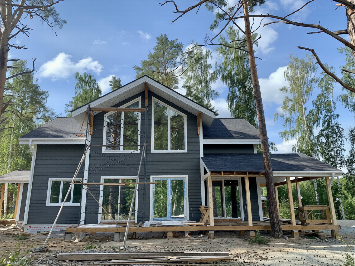 Фиброцементный сайдинг РосПлита "Лес8"