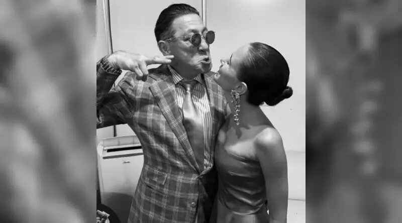    Григорий Лепс и Аврора Киба. Фото: соцсети.