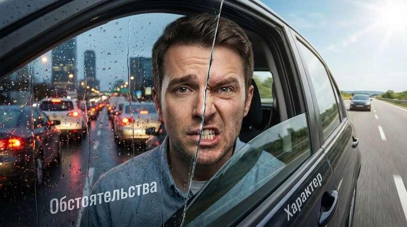 Свои промахи мы списываем на пробки и дождь, чужие - на плохой характер