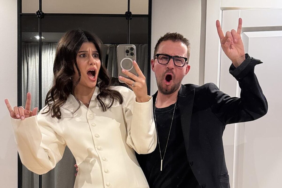    Александр Петров с женой Викторией Социальные сети