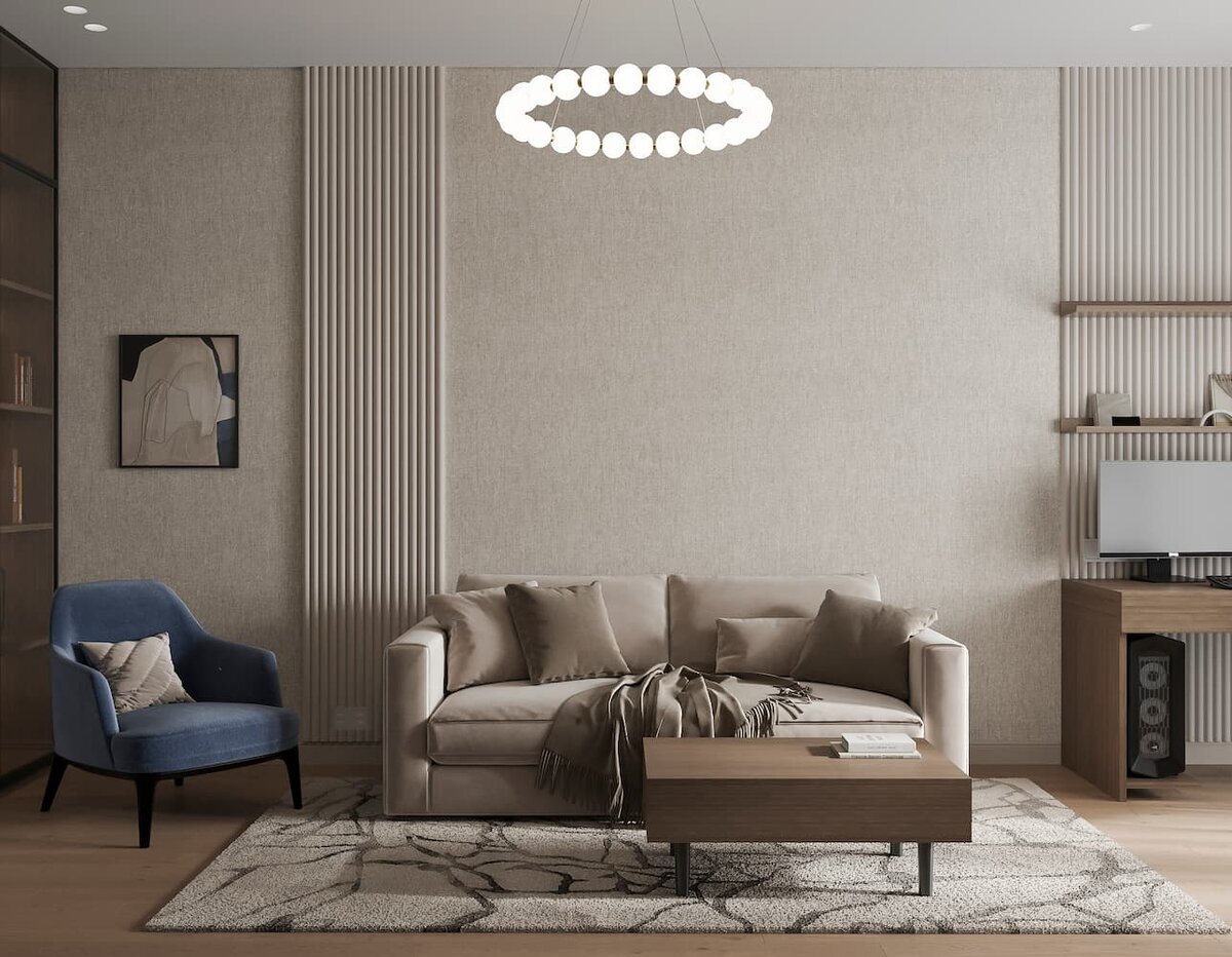 Новосибирск, дом на Дачной — интерьер от компании Стройка Века