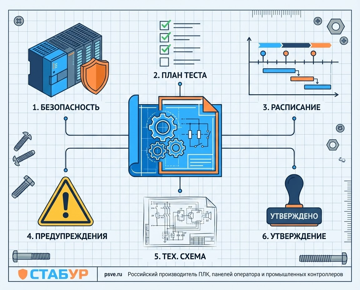 План тестирования АСУ ТП