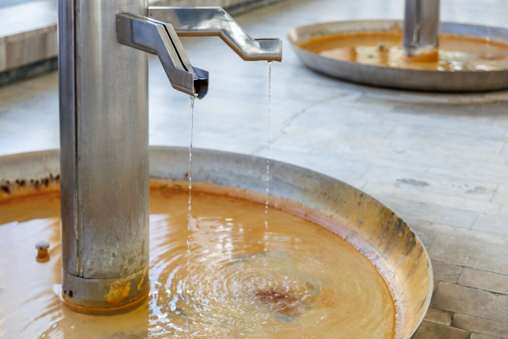 Вода с высоким содержанием железа