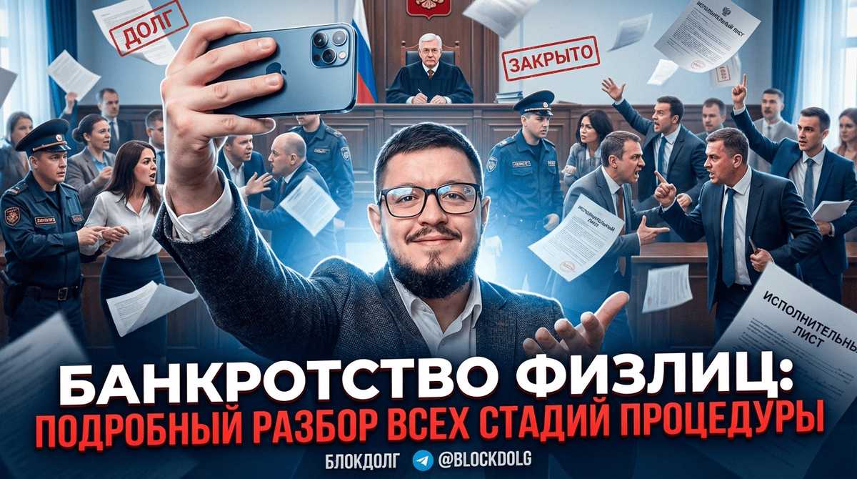    Основные этапы процедуры банкротства: от сбора документов до завершения реализации имущества Максим