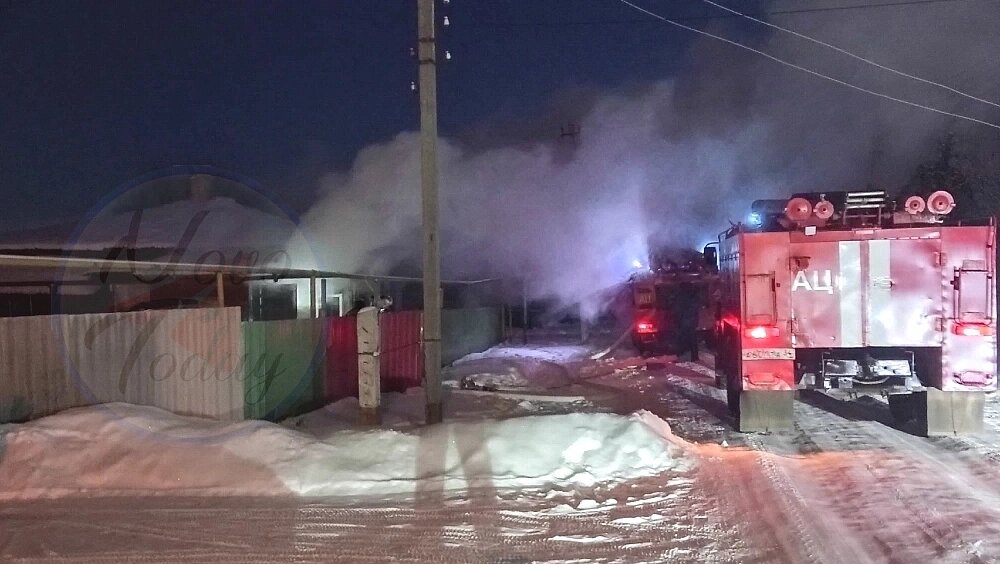    В доме на улице Мира проживает мать-одиночка с двумя детьми. Фото: Telegram./ Новоаннинский сегодня