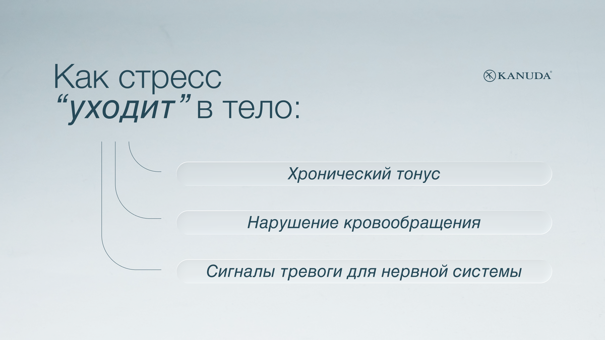 Как стресс «уходит» в тело