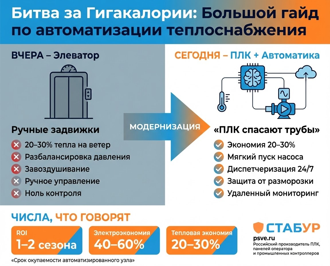 АСУ ТП теплоснабжения