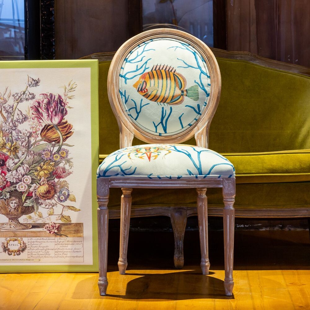 Стул «Фантастика подводного мира» версия 11 (блю)