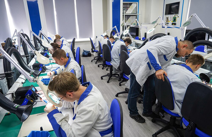    День среднего профессионального образования в колледже связи. Архив.Александр Авилов/АГН «Москва»