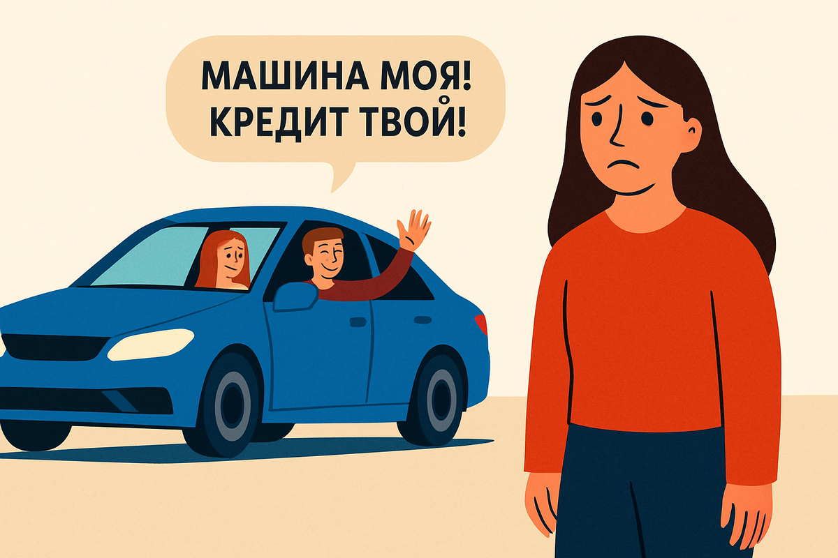 💔 «Взяла кредит, купила ему машину. А он уехал к другой!». Он умолял: "У меня плохая история, возьми на себя, я буду платить!". Я оформила авто на него. Итог: он с машиной и новой девушкой. Я — с долгом в 800 тысяч.