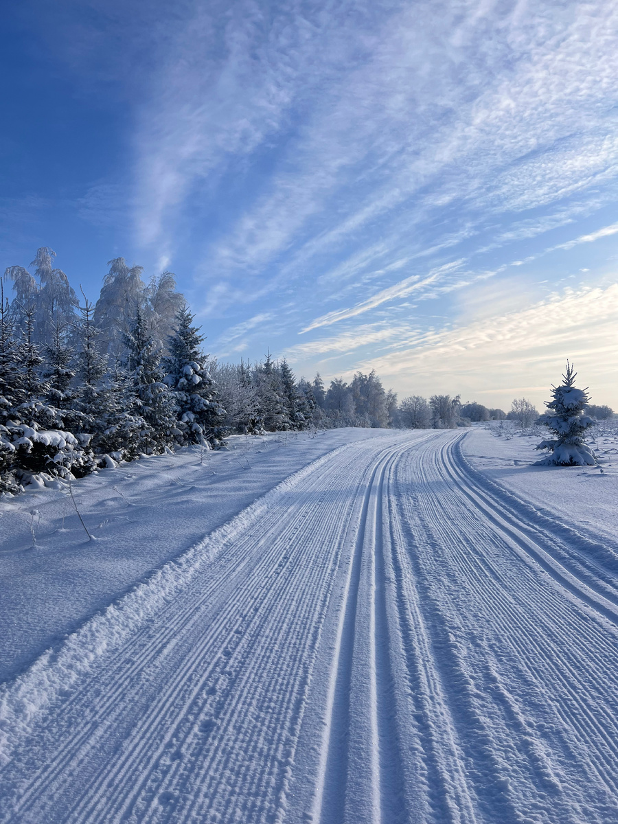 Лыжная трасса парка отеля Azimut Переславль