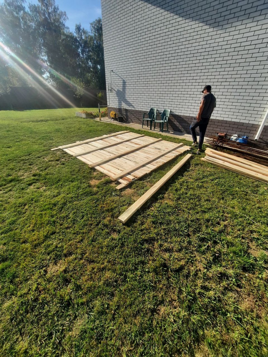 Сбор опалубки