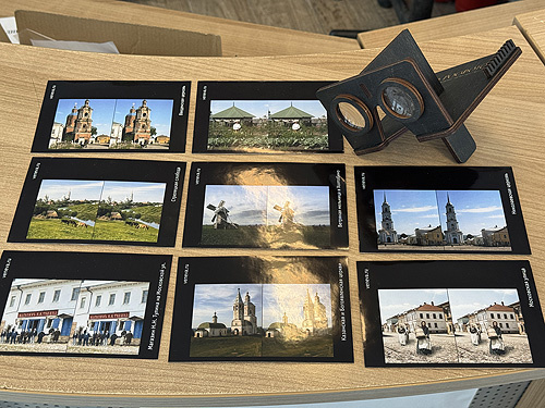 Набор из восьми стереопар созданных Денисом Махелем, 22 января 2026