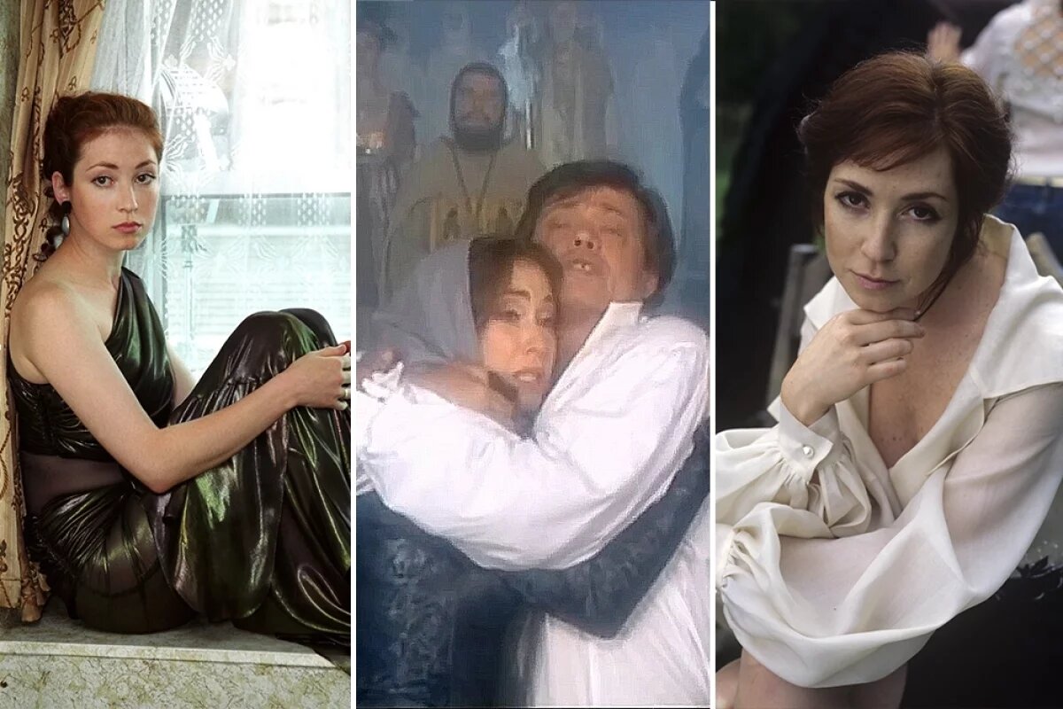    Актриса Аннна Большова и Николай Караченцов в спектакле «Юнона и Авось» (в центре).