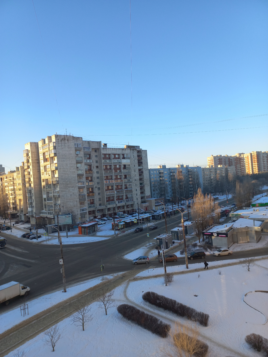 Вид из окна