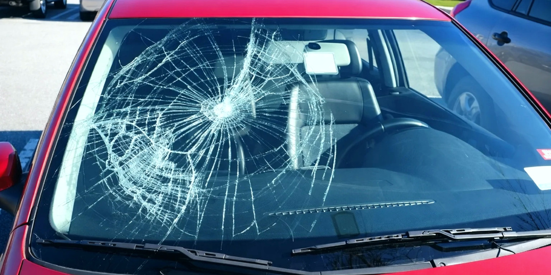 Трещина на лобовом стекле: можно ли ездить, что грозит и как действовать