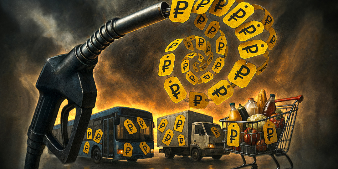 Бензин в Европе дешевеет, в России — нет. Но это ещё не всё