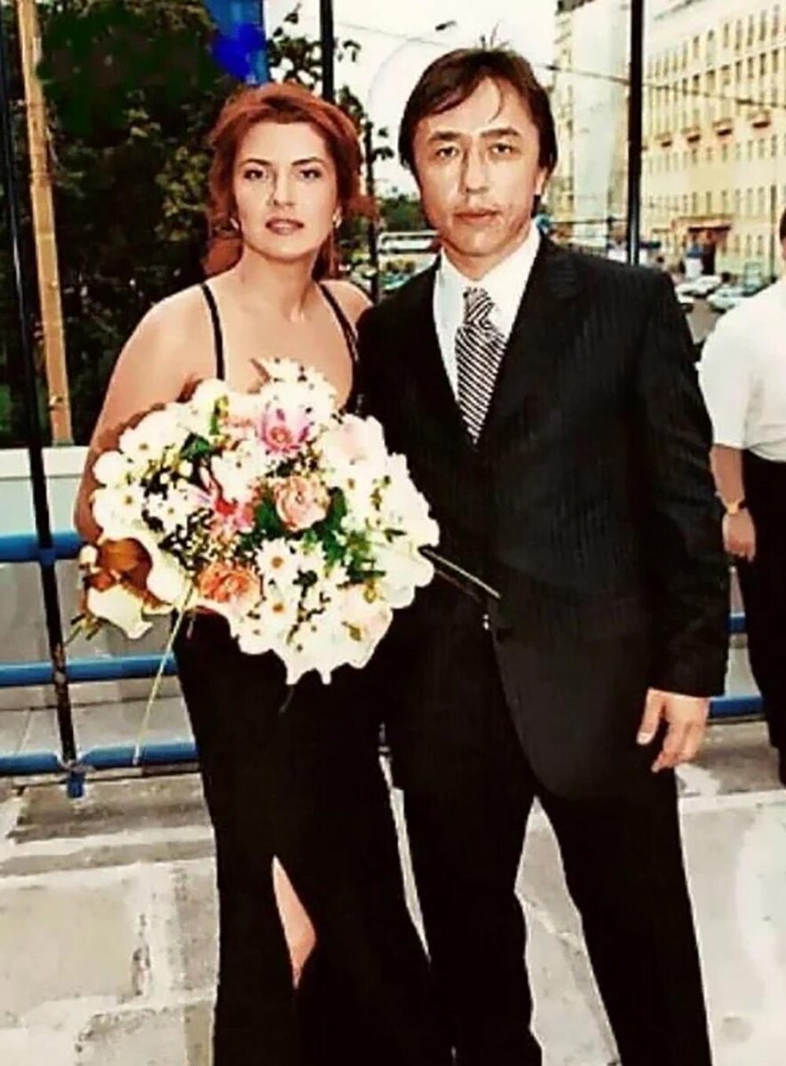 Вера Сотникова с продюсером Ренатом Давлетьяровым.