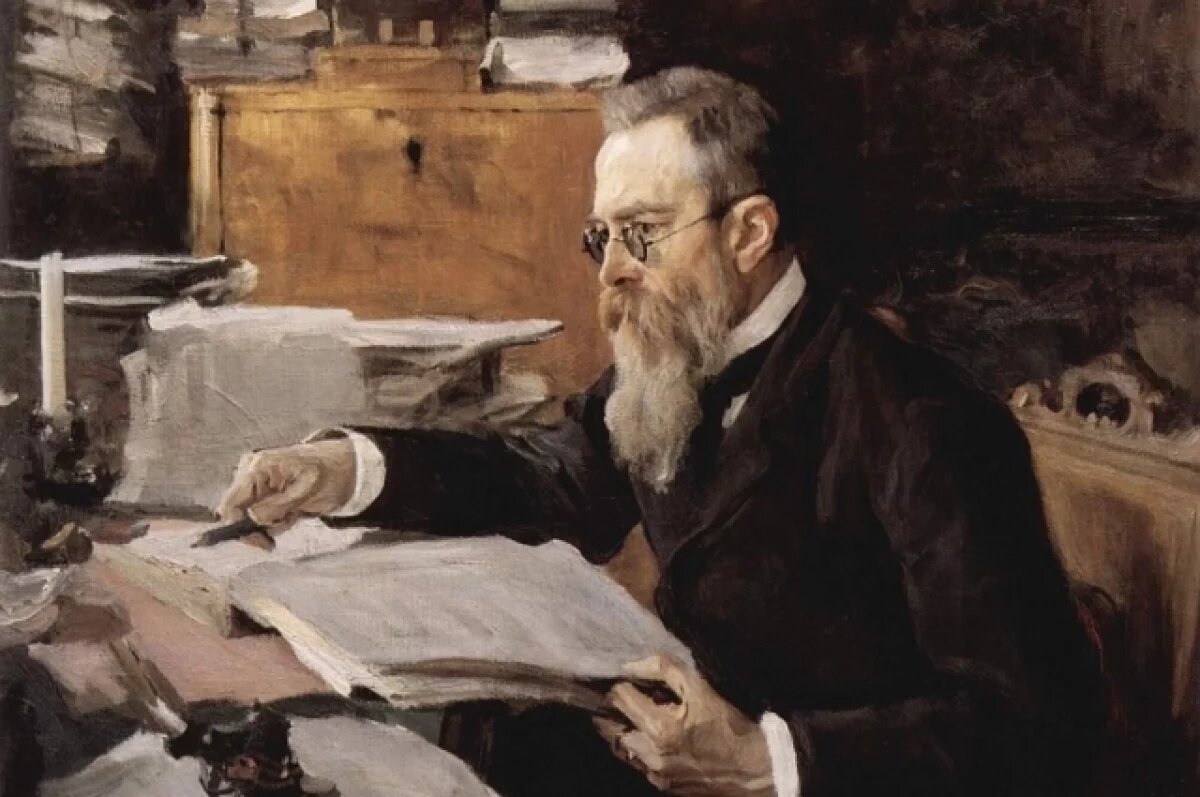    В Петербурге отреставрировали памятник Римскому-Корсакову