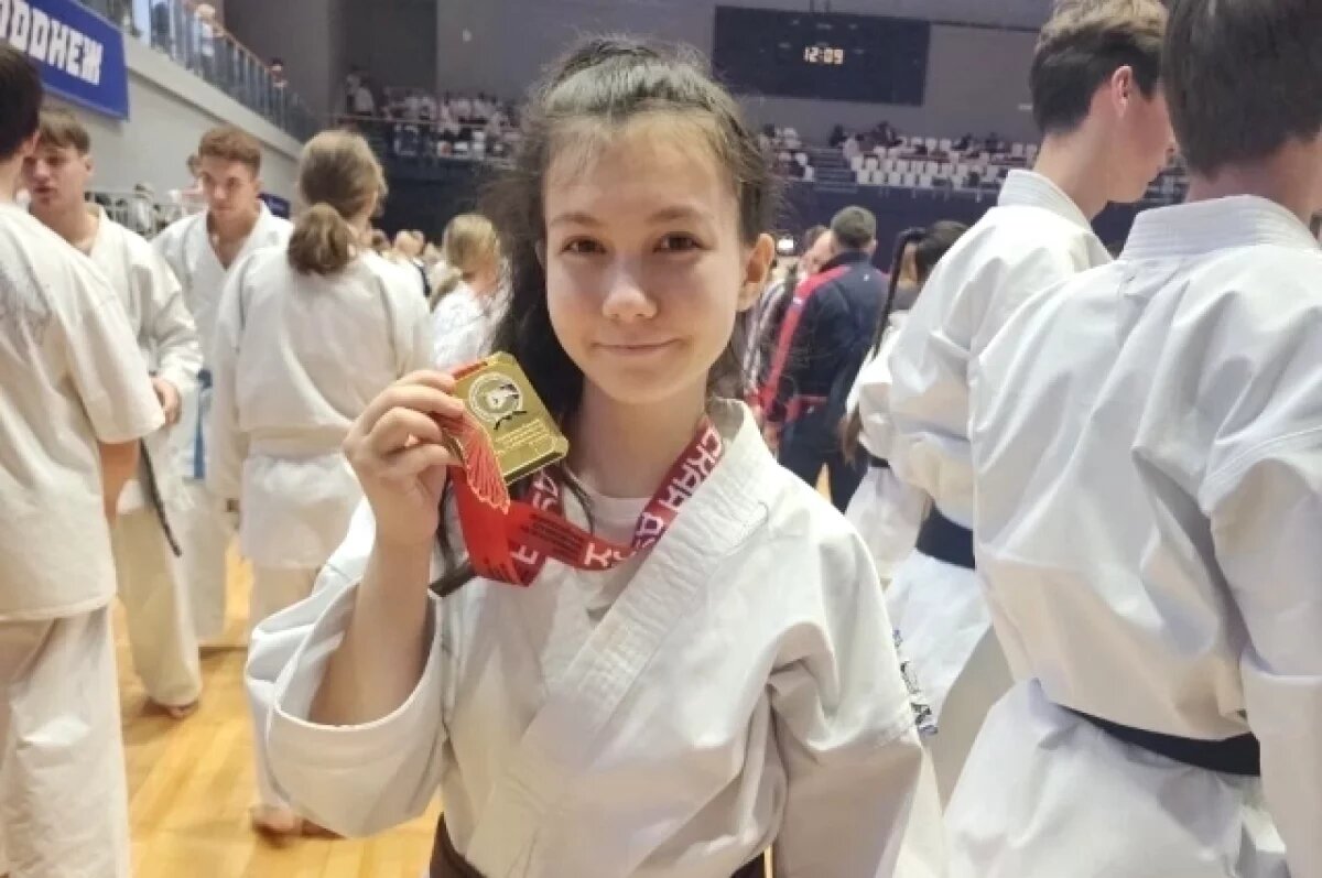    Каратистка из Челябинской области взяла золото на всероссийском турнире