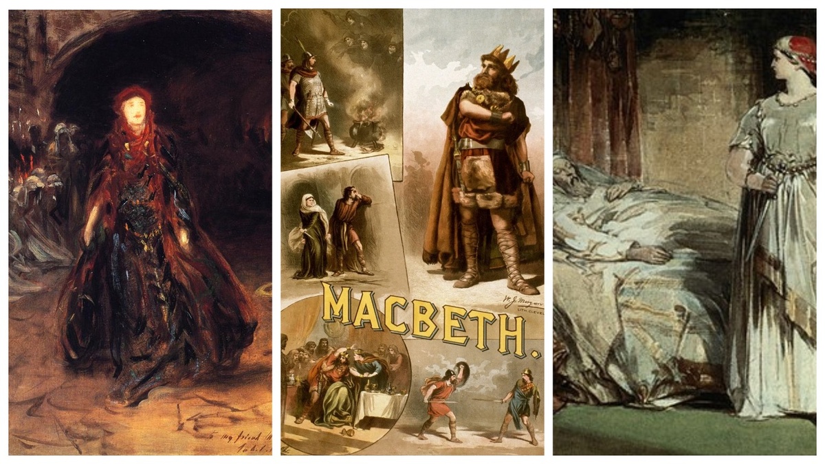 Леди Макбет в иллюстрации и живописи.