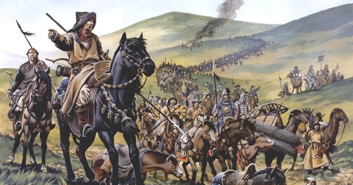 Татаро-монголы.