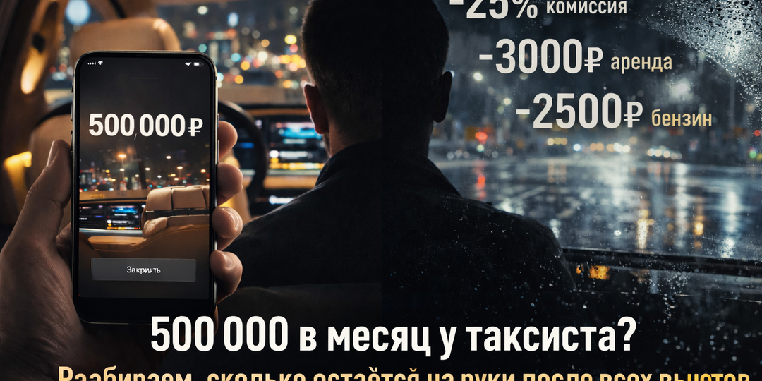 Таксист на иномарке, доход — 500 000 в месяц? Почему водители бастуют и что не расскажут в агрегаторах