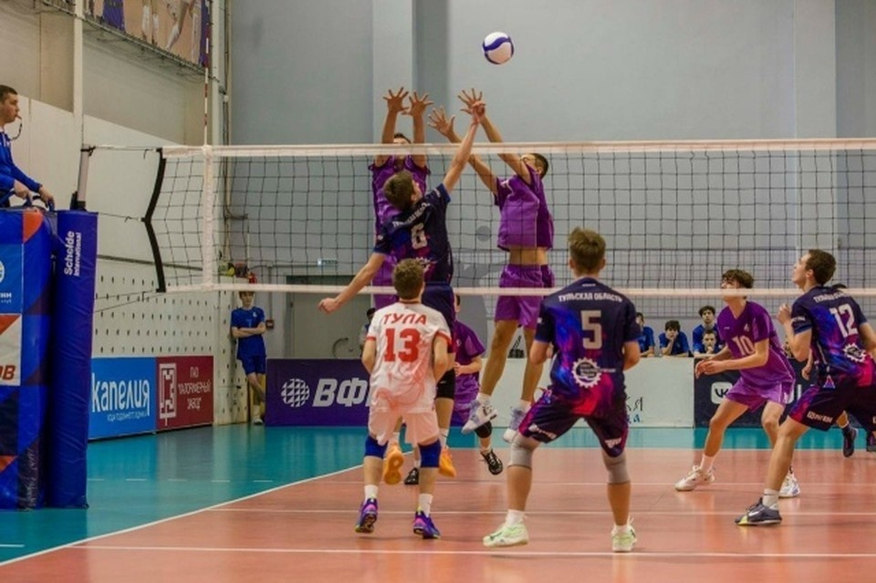    Юные тульские волейболисты вошли в пятерку сильнейших России материалы пресс-служб