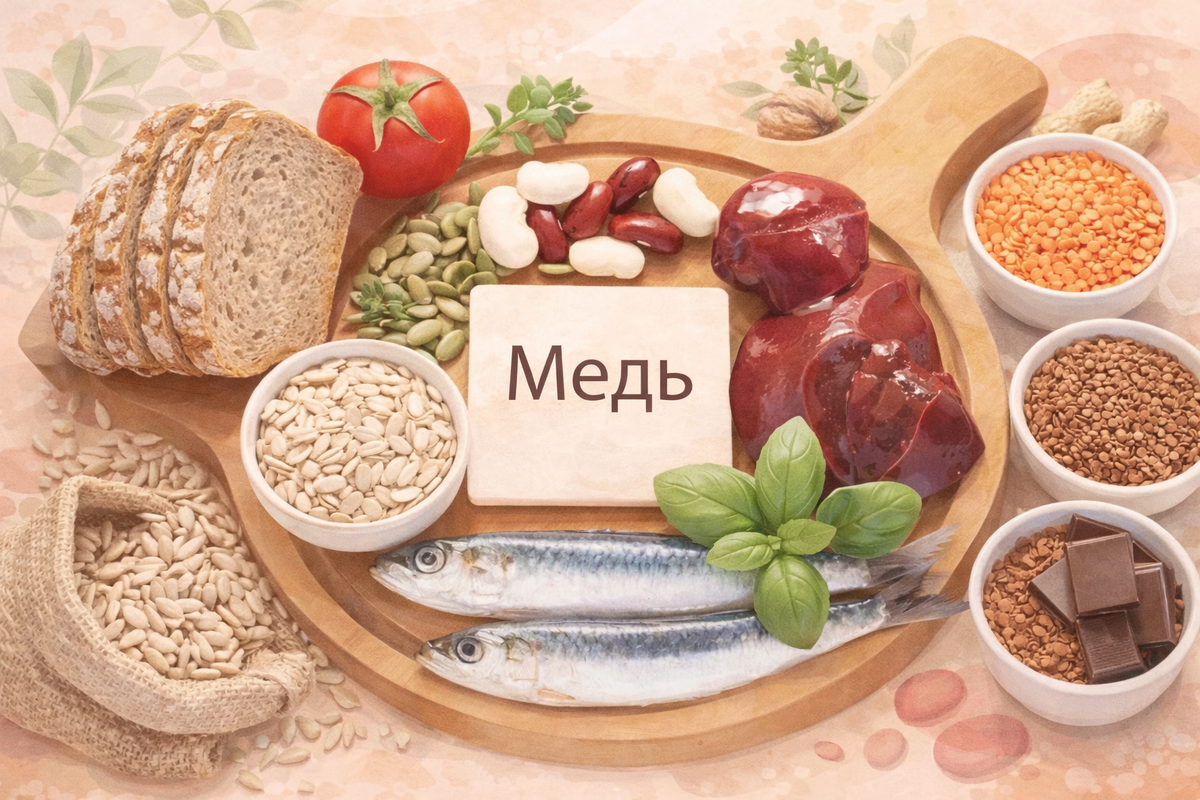 Медь в организме: зачем она нужна и чем опасен её дефицит