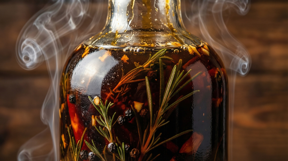 Копченый маринад с «жидким дымом»