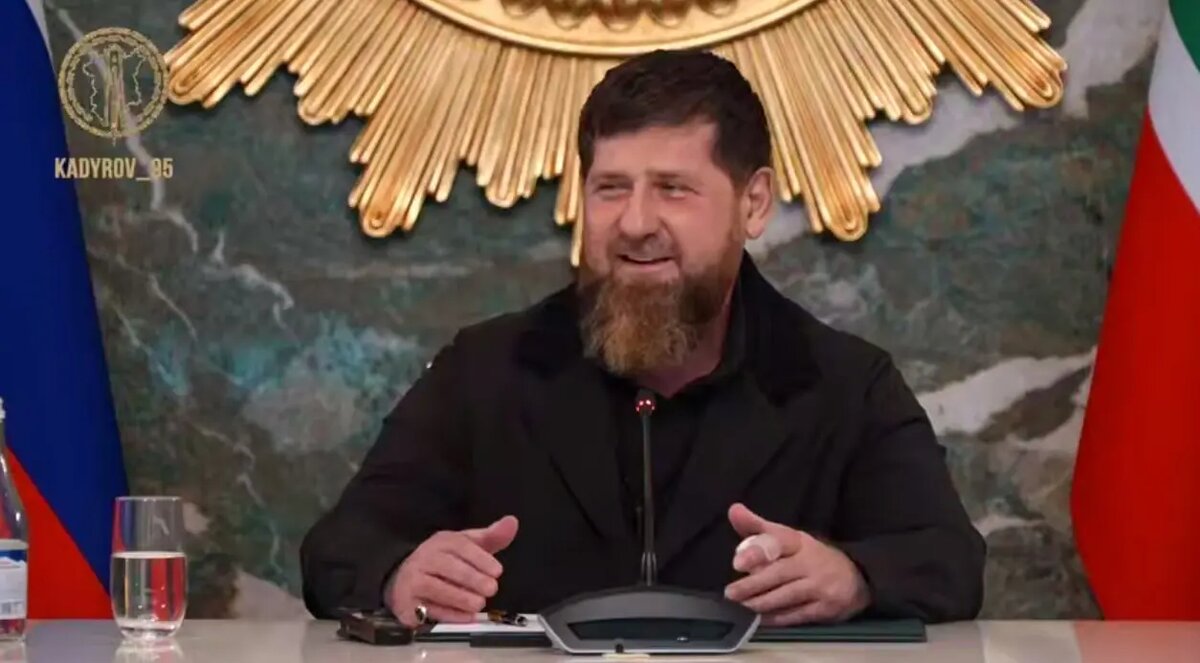    Рамзан Кадыров. Фото: скриншот из видео в телеграм-канале «Kadyrov_95»