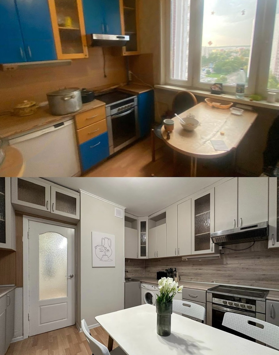 Как вам такое «до-после»?