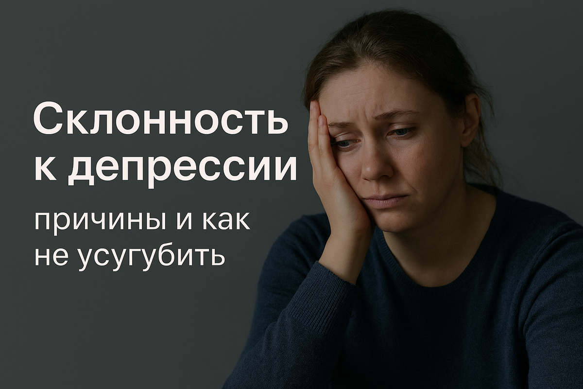 Депрессивный психотип: люди, которые вовсе не обязательно находятся в клинической депрессии, но предрасположены к ней.