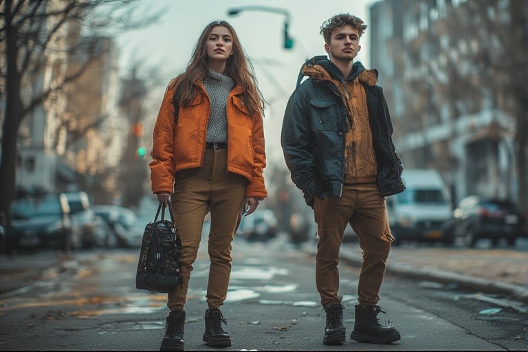 Streetwear красивая пара