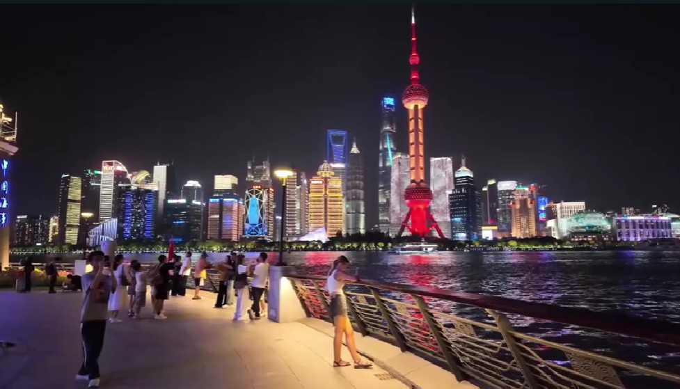 Шанхай. Ночной город