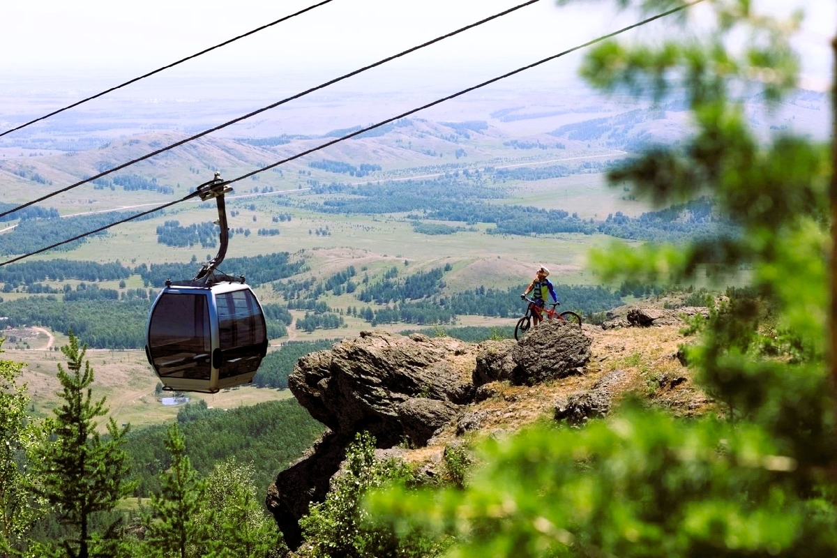 Уральские горы в окрестностях Магнитогорска