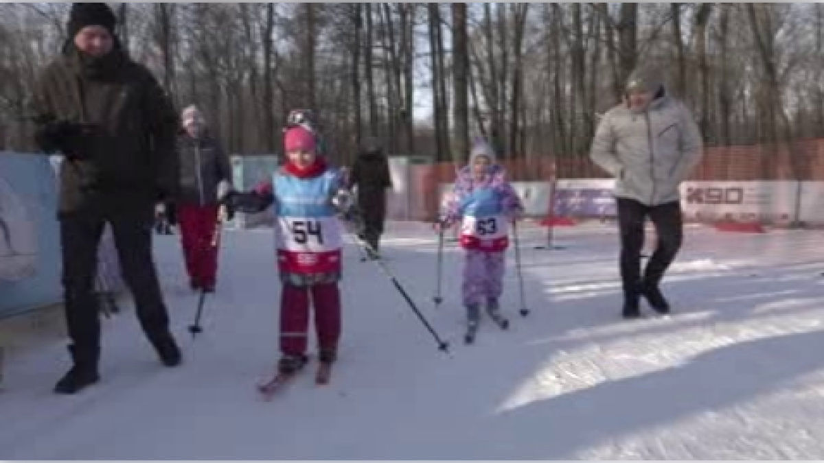    Лучших дошколят лыжников в Курске определяли впервые