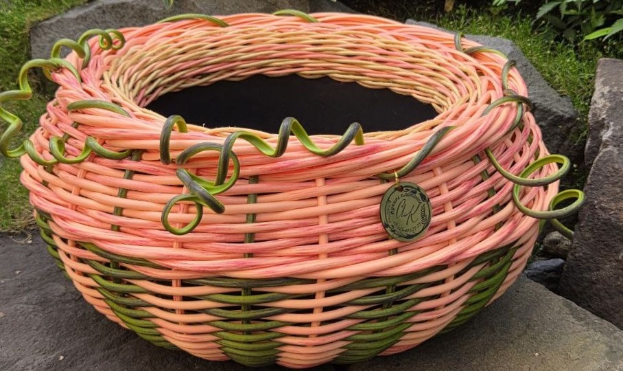 Мастер-класс по плетению кашпо-тыквы