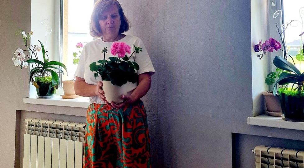 Не поверила и решила проверить трюк с булавкой - так герань зацветет через неделю