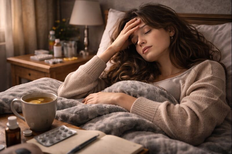 Я впервые почувствовала своё тело, когда заболела