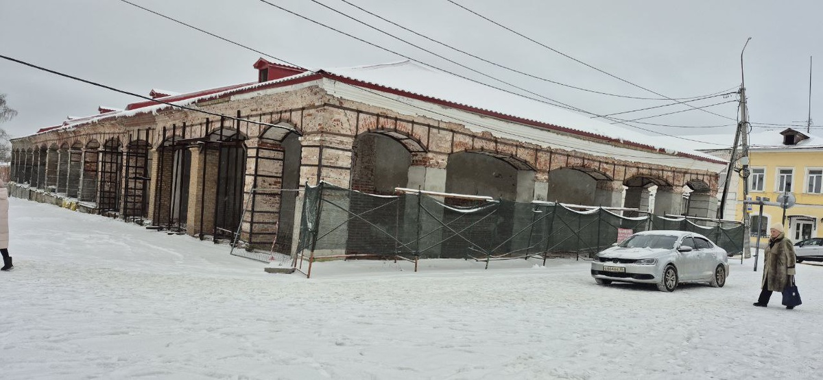 Работы шли до последнего момента