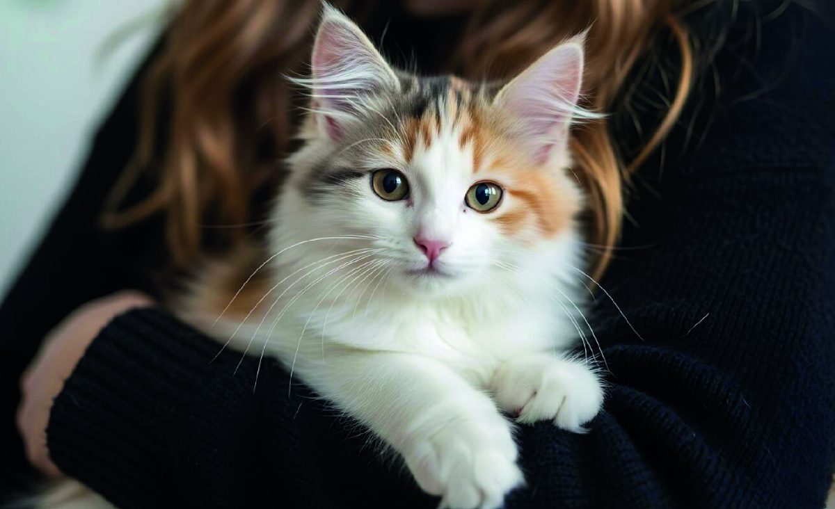 Как взять кошку на руки. Фото - Vecteezy.com, Aditya Galang Mahafi.