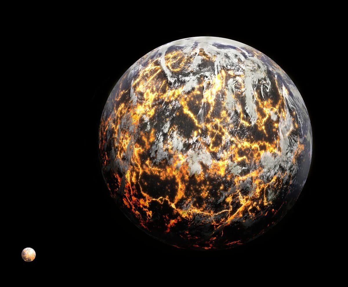    Представление о том, что древняя Земля была покрыта лавовым океаном, а затем воду на нее принесли кометы, получило еще один довольно значимый удар / © Wikimedia Commons