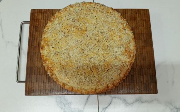 Пирог после выпечки