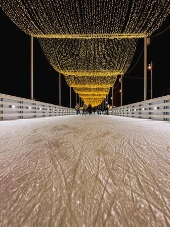 Каток в парке Коломенское